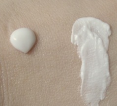 First Aid Beauty Anti-Redness Serum (L) and Ultra Repair Cream (R)