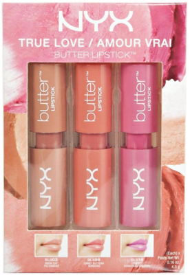 NYX Butter Lipstick True Love Set